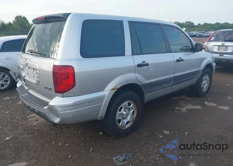 2005 Honda Pilot Lx z USA, uszkodzony, nr VIN 2HKYF18165H570678